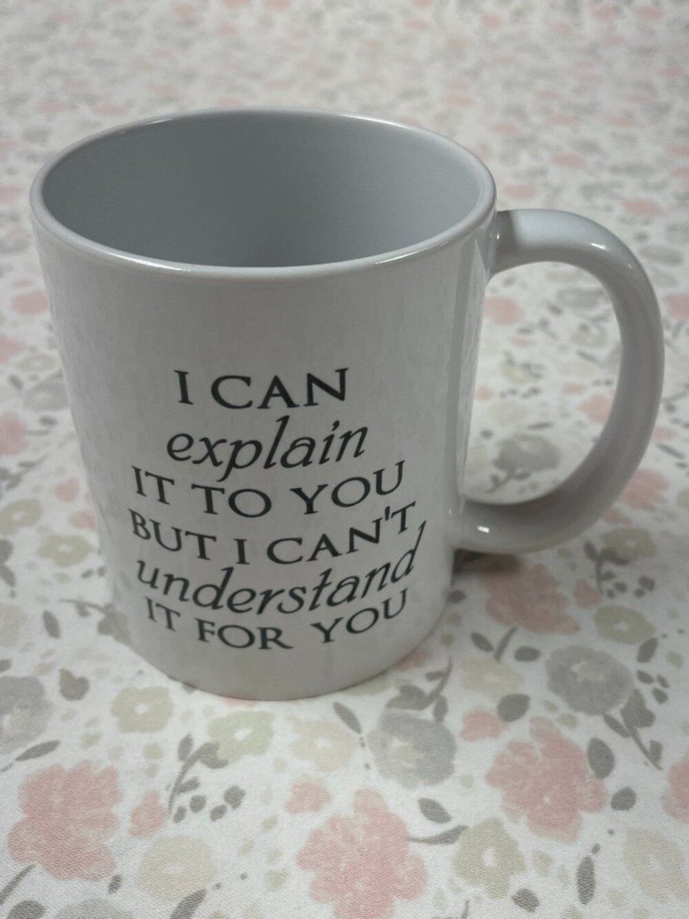 Mug "I Can Explain It To You But I Can't Understand It For You" - NWT